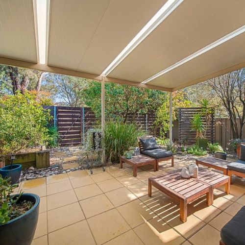 The outside alfresco area of a Belconnen SDA